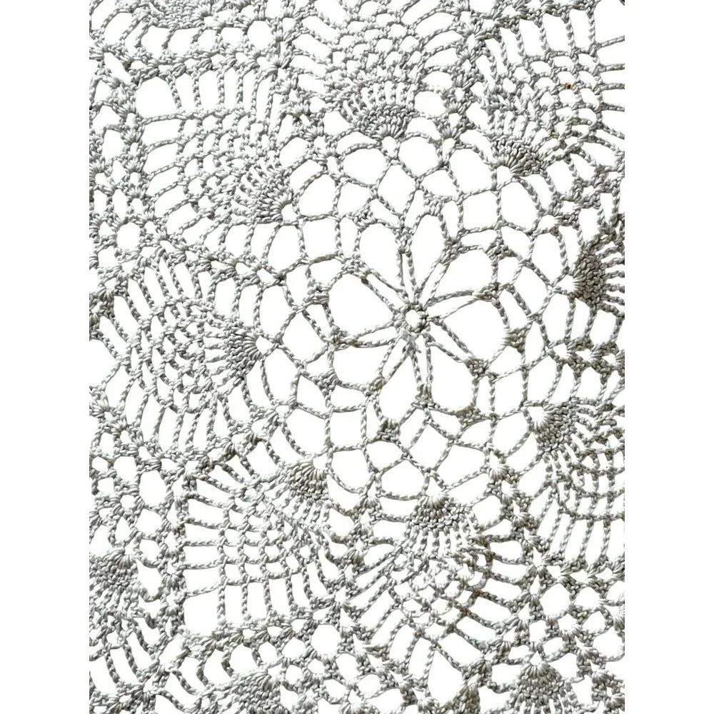 Hand Crocheted Doily Centerpiece 23
